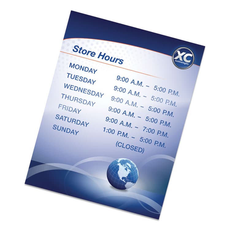 FELLOWES MFG. CO. Self-Adhesive Laminating Pouches, 5 mil, 9" x 11.5", Gloss Clear, 5/Pack (FEL52205) thumbnail 2