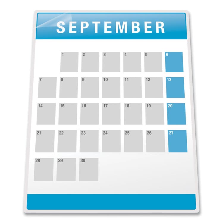 FELLOWES MFG. CO. Self-Adhesive Laminating Sheets, 3 mil, 9.25" x 12", Gloss Clear, 50/Box (FEL5221502) thumbnail 2