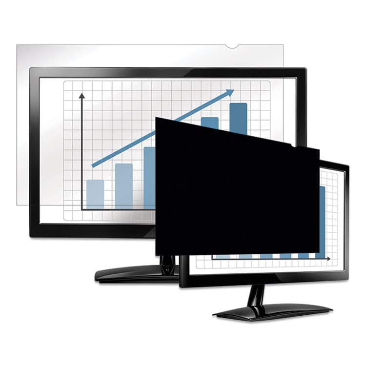 FELLOWES MFG. CO. PrivaScreen Blackout Privacy Filter for 19.5" Widescreen Flat Panel Monitor, 16:9 Aspect Ratio (FEL4815801) thumbnail 2