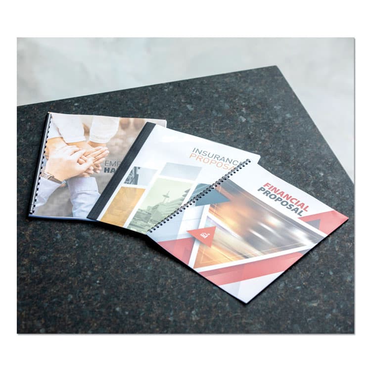 FELLOWES MFG. CO. Wire Bindings for 11 x 8.5 Documents, 32 Rings, 0.25" (35-Sheet) Capacity, Black, 25/Pack (FEL52539) thumbnail 2