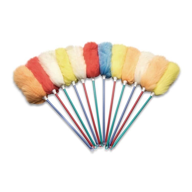 THE ODELL CORPORATION Lambswool Duster, 26" Length, Assorted Wool/Handle Color (ODCLWD26UNSL26)