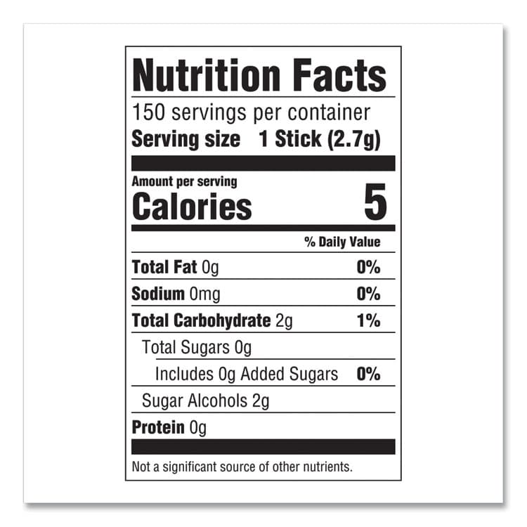 THE WRIGLEY COMPANY 5 Gum, Spearmint Rain, 15 Sticks/Pack, 10 Packs/Box (WRIWMW51404) thumbnail 4