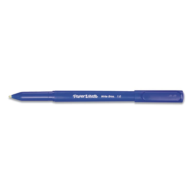SANFORD Write Bros. Ballpoint Pen, Stick, Medium 1 mm, Blue Ink, Blue Barrel, Dozen (PAP3311131C) thumbnail 3