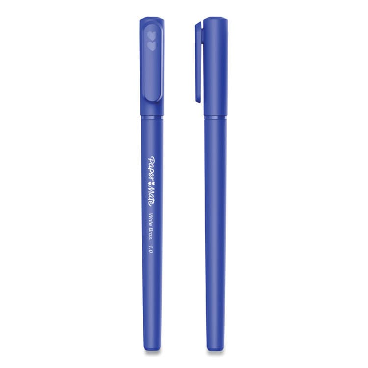 SANFORD Write Bros. Ballpoint Pen, Stick, Medium 1 mm, Blue Ink, Blue Barrel, Dozen (PAP3311131C) thumbnail 2