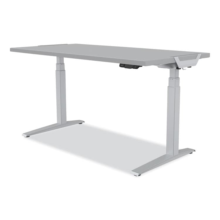 FELLOWES MFG. CO. Levado Laminate Table Top, 72" x 30", Gray (FEL9649601) thumbnail 4