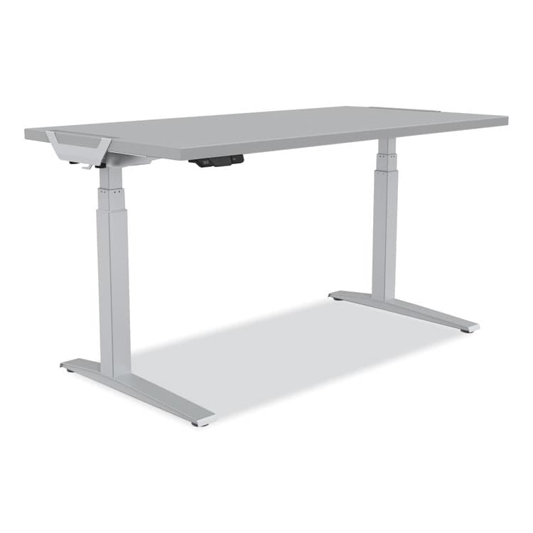 FELLOWES MFG. CO. Levado Laminate Table Top, 72" x 30", Gray (FEL9649601) thumbnail 2