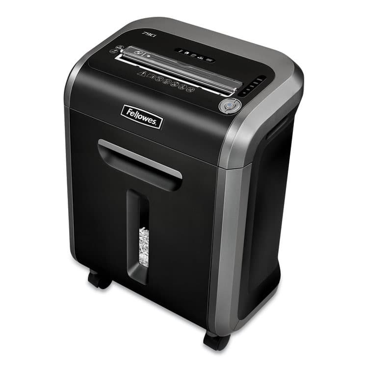 FELLOWES MFG. CO. Powershred 79Ci 100% Jam Proof Cross-Cut Shredder, 16 Manual Sheet Capacity (FEL3227901)