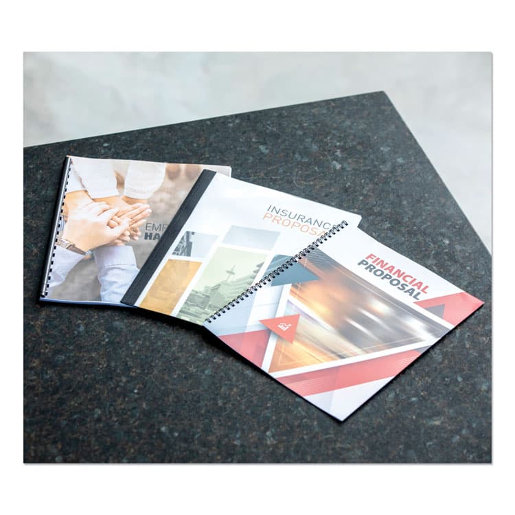 FELLOWES MFG. CO. Wire Bindings for 11 x 8.5 Documents, 32 Rings, 0.38" (80-Sheet) Capacity, Black, 25/Pack (FEL52541) thumbnail 2