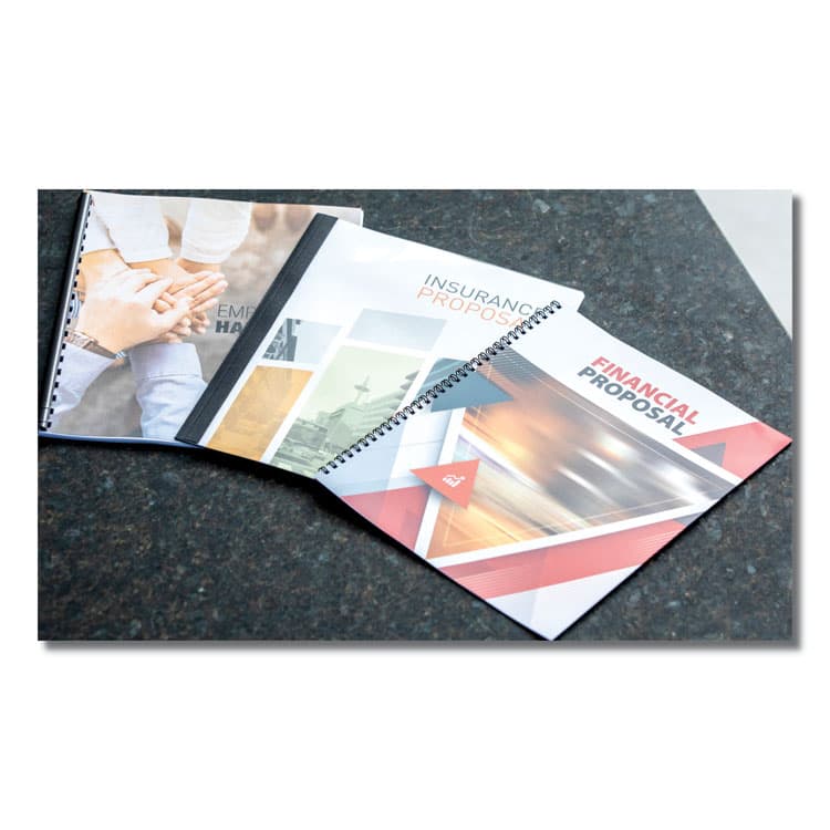 FELLOWES MFG. CO. Wire Bindings for 11 x 8.5 Documents, 32 Rings, 0.56" (130-Sheet) Capacity, Black, 25/Pack (FEL5255601) thumbnail 2