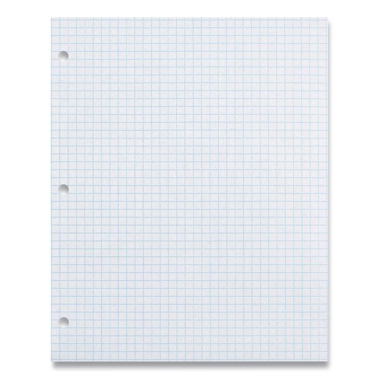 PACON CORPORATION Composition Paper, 3-Hole, 8.5 x 11, 1/4", Quadrille: 4 sq/in, 500 Sheets/Ream (PAC2414) thumbnail 2