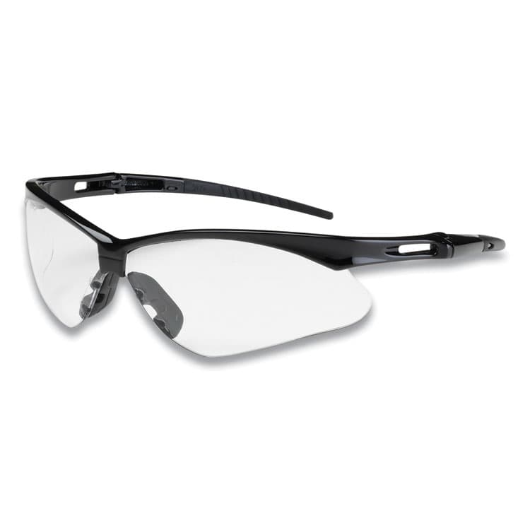 PROTECTIVE INDUSTRIAL PRODUCTS Anser Optical Safety Glasses, Black Half Frame, Clear Dual Anti-Fog Lens (PID250AN10111)