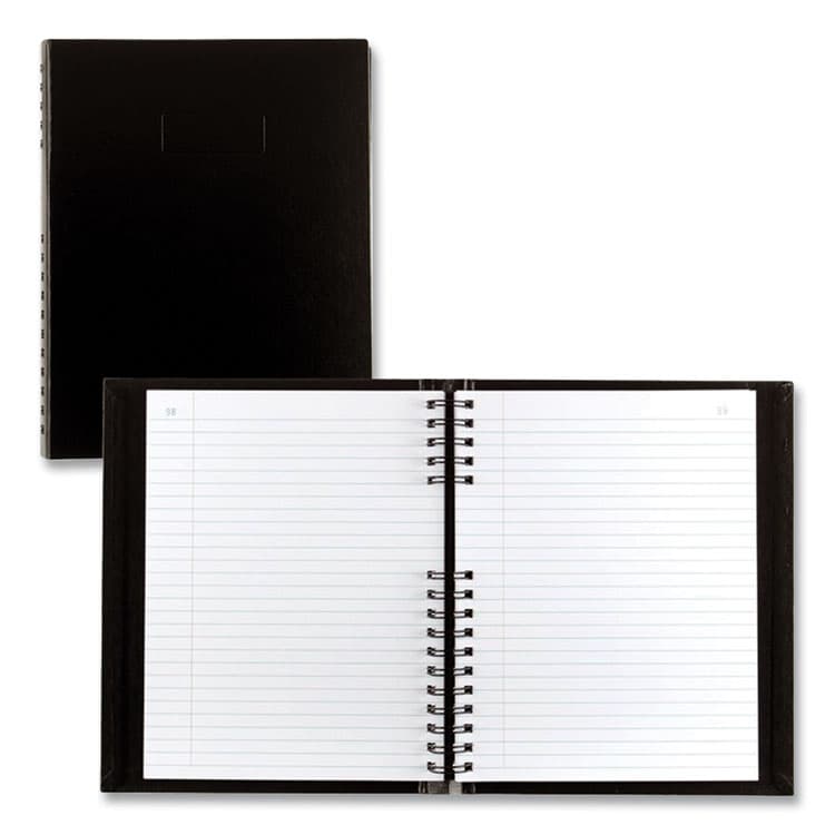 REDIFORM OFFICE PRODUCTS AccountPro Records Register Book, Black Cover, 9.5 x 6 Sheets, 300 Sheets/Book (REDA7963C01)