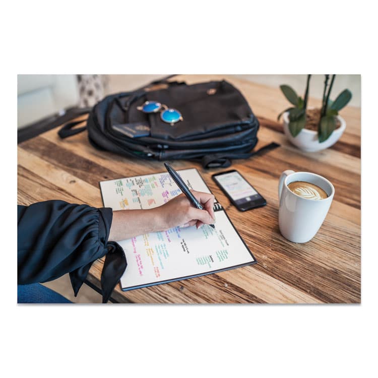 ROCKETBOOK Core Smart Notebook, Dotted Rule (4 sq/in), Neptune Teal Cover, (16) 11 x 8.5 Sheets (RKBEVRLRCCE) thumbnail 4