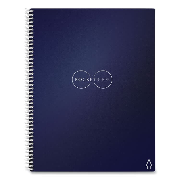 ROCKETBOOK Core Smart Notebook, Dotted Rule (4 sq/in), Midnight Blue Cover, (16) 11 x 8.5 Sheets (RKBEVRLRCDF) thumbnail 2