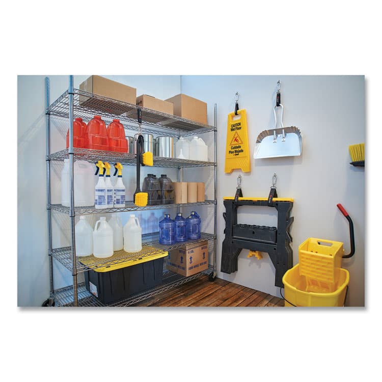 VELCRO USA, . EASY HANG Strap, Large, Black/Silver (VEK30134USA) thumbnail 2