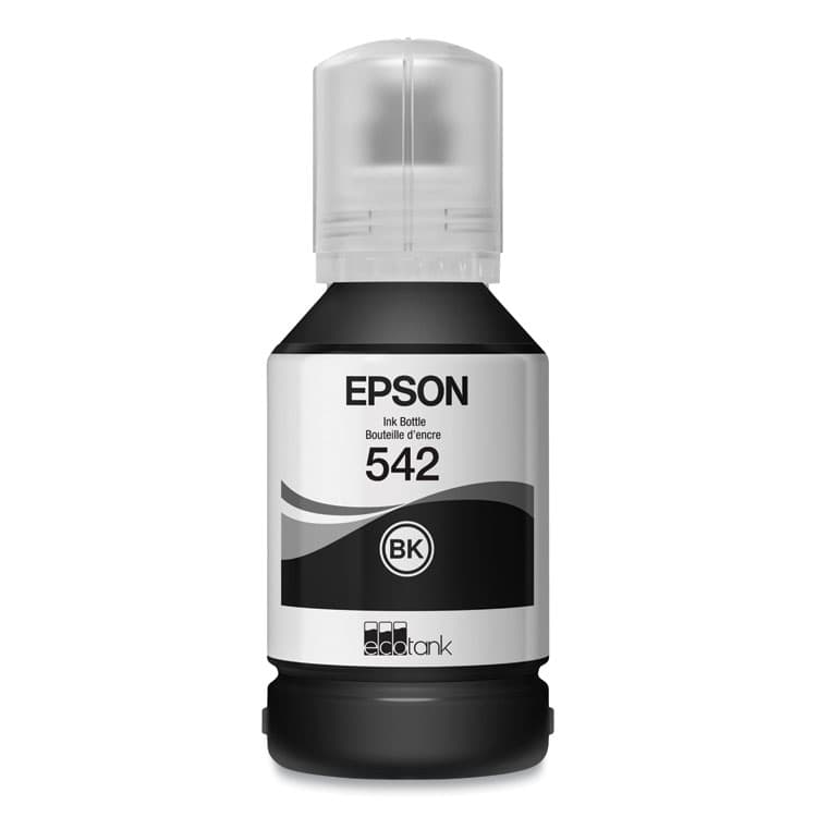 EPSON AMERICA, . T542120-S (T542) DURABrite EcoFit Ultra High-Capacity Ink, 7,500 Page-Yield, Black (EPST542120S) thumbnail 2