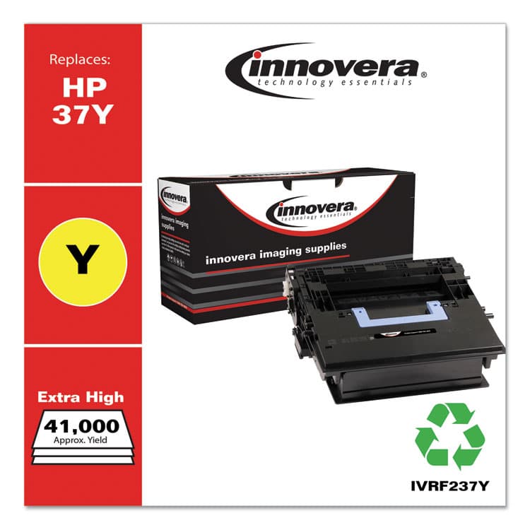 INNOVERA Remanufactured Black Extra High-Yield Toner, Replacement for 37Y (CF237Y), 41,000 Page-Yield (IVRF237Y) thumbnail 2