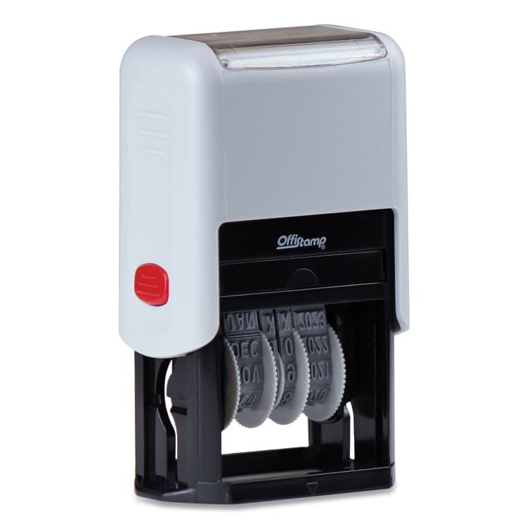 MARKING PRODUCTS, Self-Inking Date Stamp, 5 Years, 1" x 0.38", Black Ink (MKG034506) thumbnail 2