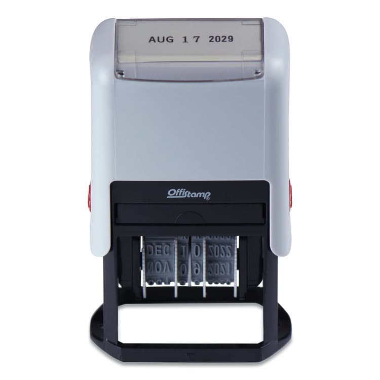 MARKING PRODUCTS, Self-Inking Date Stamp, 5 Years, 1" x 0.38", Black Ink (MKG034506) thumbnail 3