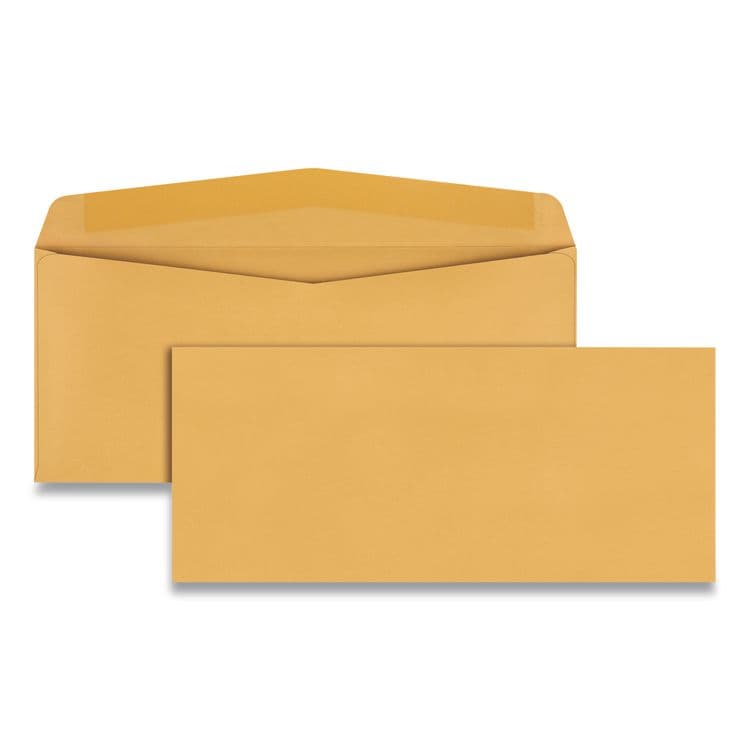QUALITY PARK PRODUCTS Kraft Envelope, #14, Commercial Flap, Gummed Closure, 5 x 11.5, Brown Kraft, 500/Box (QUA11562)