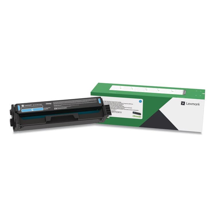 LEXMARK INT'L, . C341XC0 Return Program Extra High-Yield Toner, 4,500 Page-Yield, Cyan (LEXC341XC0)