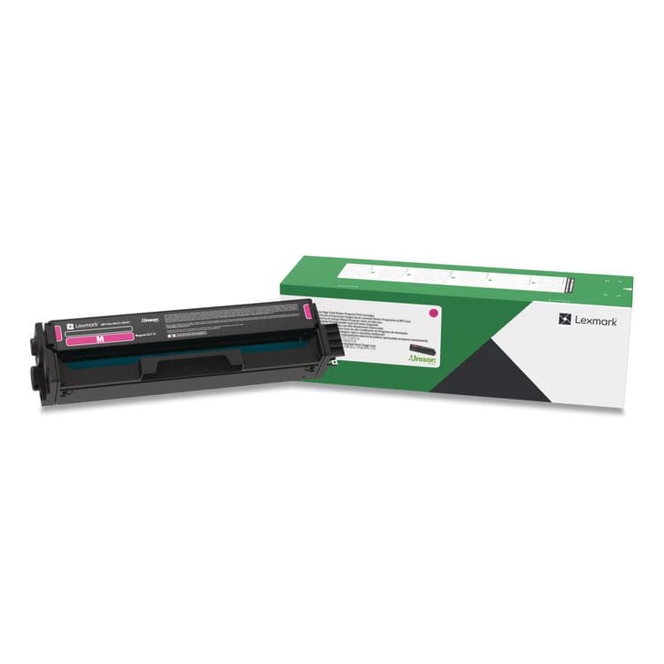 LEXMARK INT'L, . C341XM0 Return Program Extra High-Yield Toner, 4,500 Page-Yield, Magenta (LEXC341XM0)
