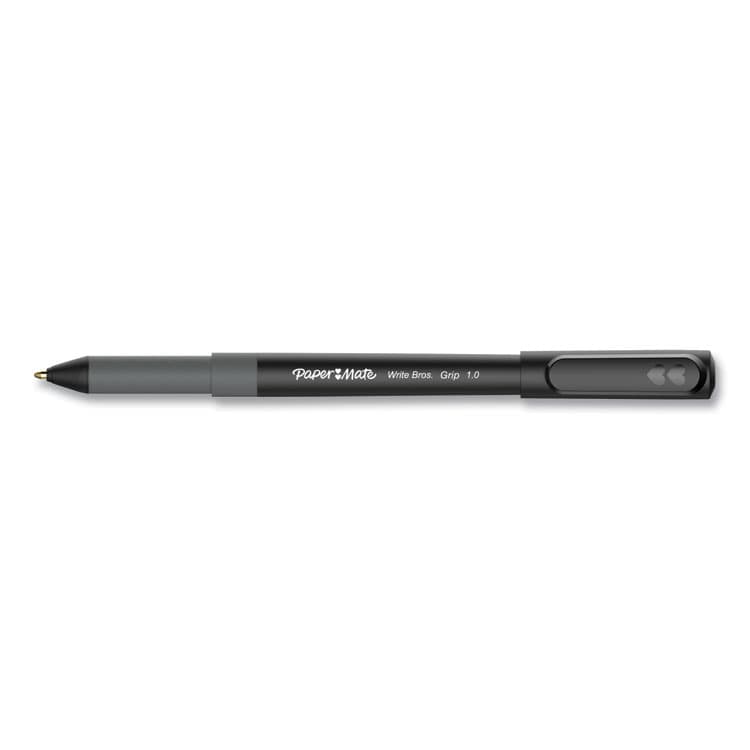 SANFORD Write Bros. Grip Ballpoint Pen, Stick, Medium 1 mm, Black Ink, Black Barrel, Dozen (PAP2124509) thumbnail 4