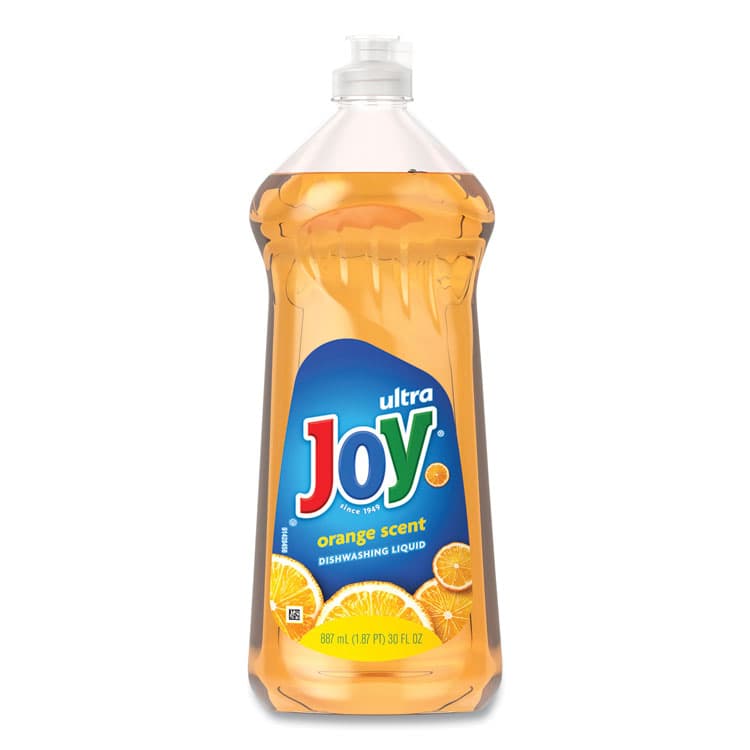 JOYSUDS, LLC. Ultra Orange Dishwashing Liquid, Orange Scent, 30 oz Bottle, 10/Carton (JOY43603)