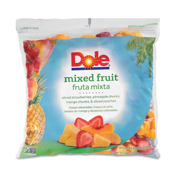 DOLE FOOD CO Frozen Mixed Fruit, 5 lb Bag (GRR90300157)
