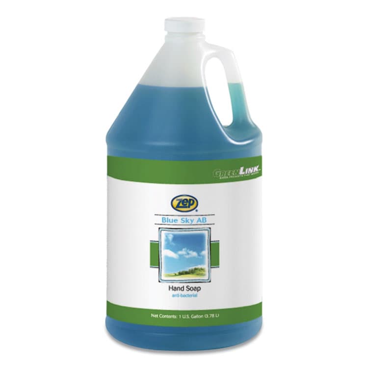 ZEP . Blue Sky AB Antibacterial Foam Hand Soap Refill, Clean Open Air Scent, 1 gal (ZPP332124EA)