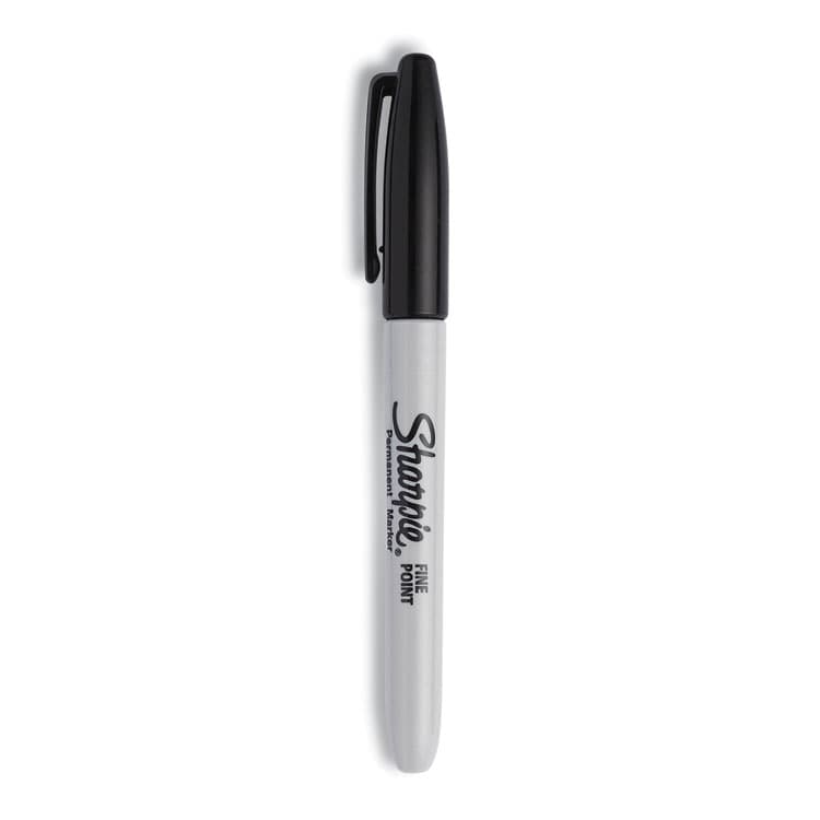 SANFORD Fine Tip Permanent Marker, Canister, Black, 36/Pack (SAN35010) thumbnail 2