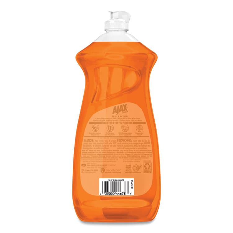 COLGATE PALMOLIVE, IPD. Dish Detergent, Liquid, Orange Scent, 28 oz Bottle, 9/Carton (CPC44678CT) thumbnail 4