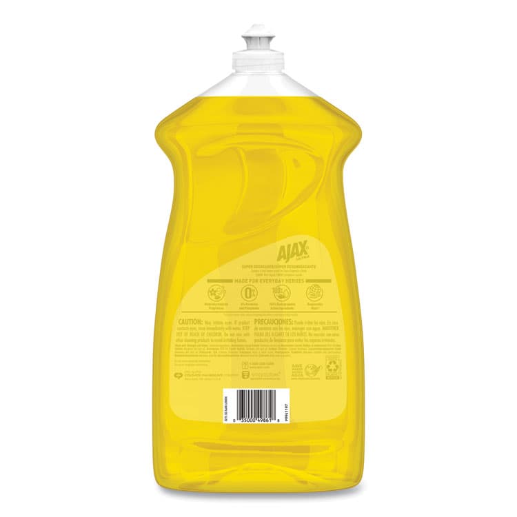 COLGATE PALMOLIVE, IPD. Dish Detergent, Lemon Scent, 52 oz Bottle, 6/Carton (CPC49861) thumbnail 3