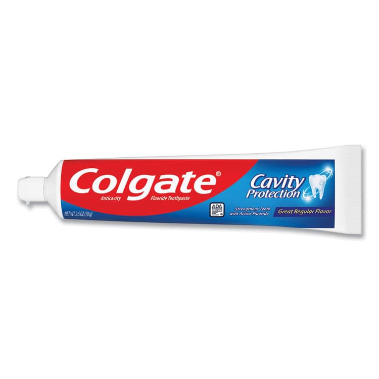COLGATE PALMOLIVE, IPD. Cavity Protection Toothpaste, Regular Flavor, 2.5 oz Tube, 24/Carton (CPC151105) thumbnail 3