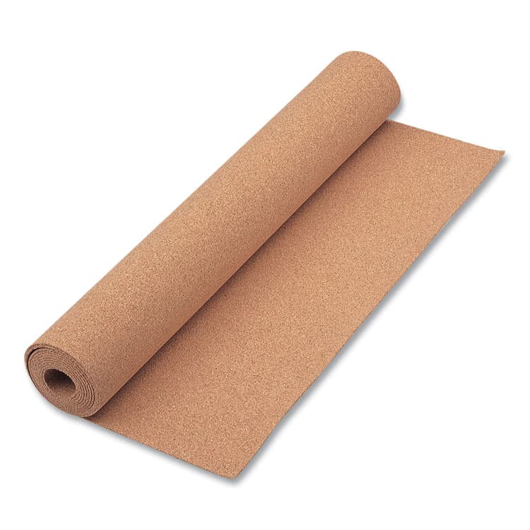 QUARTET MFG. Cork Roll, 24" x 0.06" x 48", Brown (QRT103)