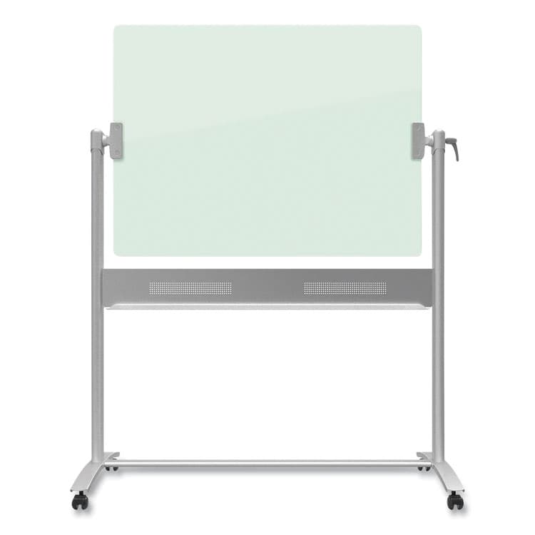 QUARTET MFG. Infinity Glass Dry-Erase Board Presentation Easel, 24" x 36", White Surface (QRTECM43G)