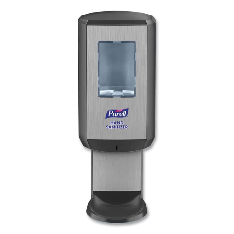 GO-JO INDUSTRIES CS8 Hand Sanitizer Dispenser, 1,200 mL, 5.79 x 3.93 x 15.64, Graphite (GOJ782401)