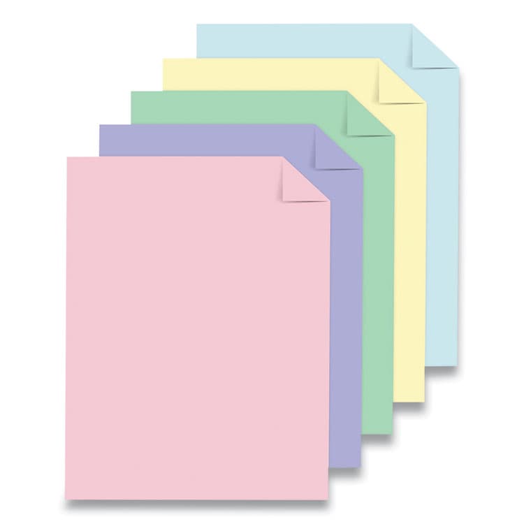 NEENAH PAPER Color Cardstock, 65 lb Cover Weight, 8.5 x 11, Assorted Spectrum Colors, 75/Pack (WAU8094401) thumbnail 2