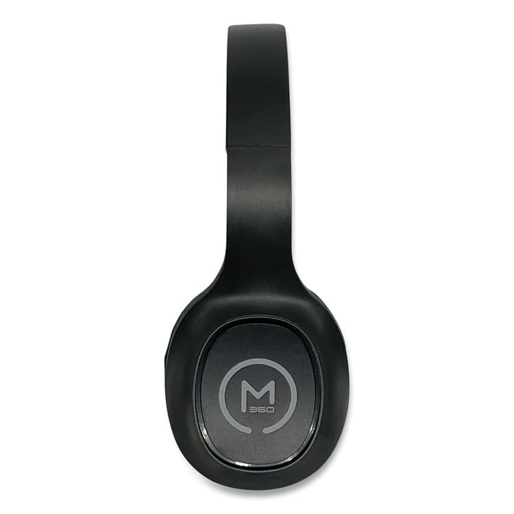 CREATIVE MARKETING, . TREMORS Stereo Wireless Headphones with Microphone, 3 ft Cord, Black (MHSHP4500B) thumbnail 3
