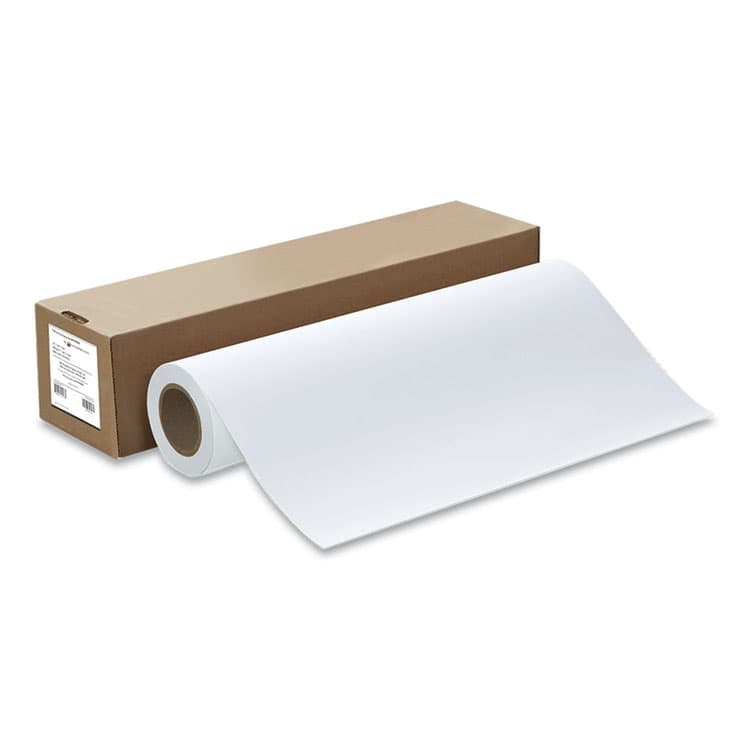 CANON USA, . Peel and Stick Repositionable Roll, 3" Core, 11 mil, 24" x 100 ft, Matte White (CNM2939V450)