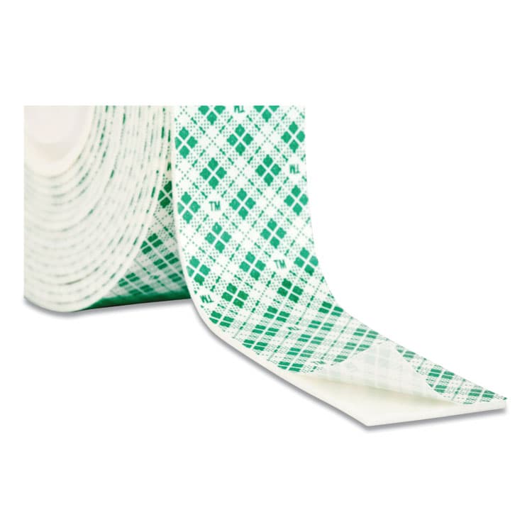 3M/COMMERCIAL TAPE DIV. Permanent High-Density Foam Mounting Tape, Holds Up to 15 lb, 1" x 125", White (MMM314SMED) thumbnail 4