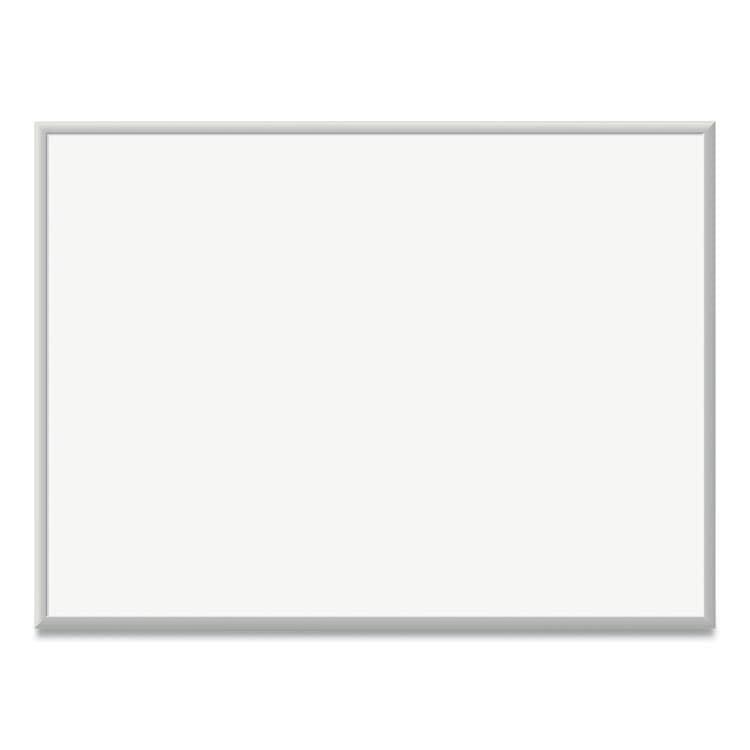 U BRANDS Magnetic Dry Erase Board with Aluminum Frame, 48" x 36" (Actual Size: 47" x 35"), White Surface, Satin Aluminum Frame (UBR072U0001)