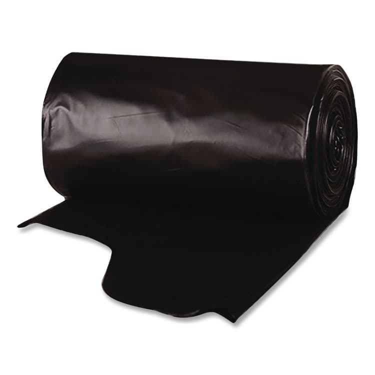 BERRY GLOBAL, . Heavy-Duty Low-Density Wing Tie Contractor Bags, 42 gal, 3 mil, 32.75" x 45.13", Black, 20 Bags/Roll, 4 Rolls/Carton (WBIWTCON42GAL)