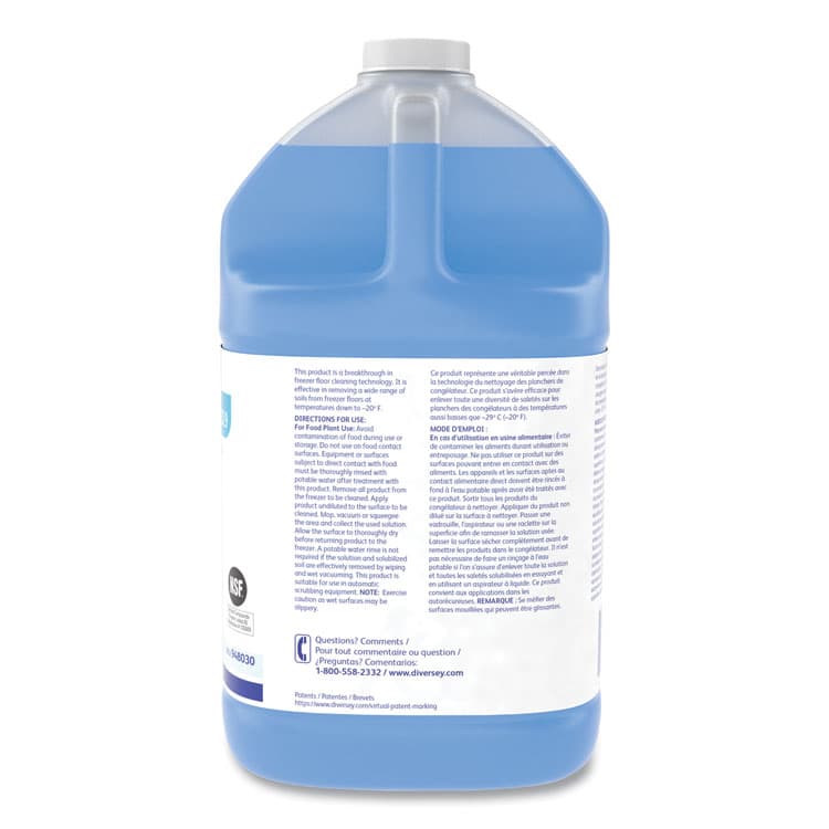 DIVERSEY Suma Freeze D2.9 Floor Cleaner, Liquid, 1 gal, 4/Carton (DVO948030) thumbnail 4