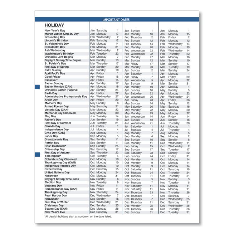 HOUSE OF DOOLITTLE Earthscapes Recycled Ruled Monthly Planner, Landscapes Color Photos, 11 x 8.5, Black Cover, 14-Month: Dec 2025 to Jan 2027 (HOD26402) thumbnail 4