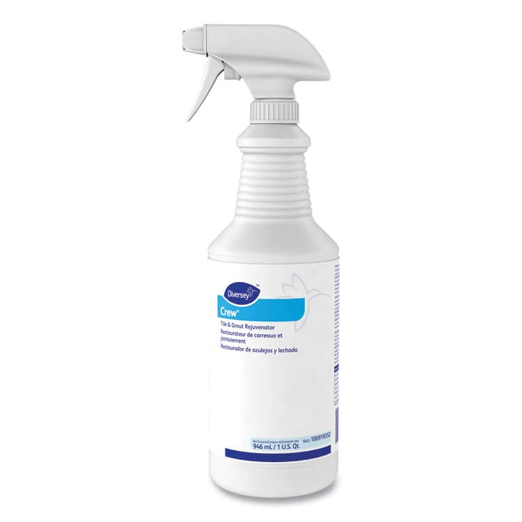 DIVERSEY Crew Tile and Grout Rejuvenator, 32 oz Spray Bottle, 12/Carton (DVO100919352)