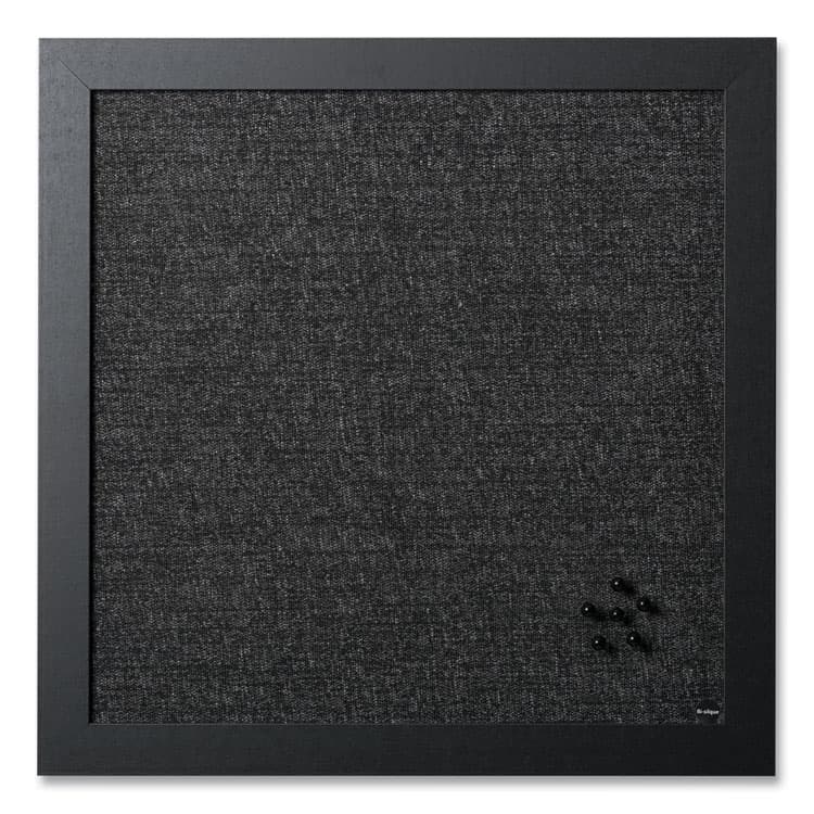 BI-SILQUE VISUAL COMMUNICATION PRODUCTS Black Shadow Message Board Set, (1) Magnetic Dry Erase, (1) Bulletin, (1) Dry Erase/Bulletin, Assorted Sizes, Assorted Colors (BVCSOR034) thumbnail 3