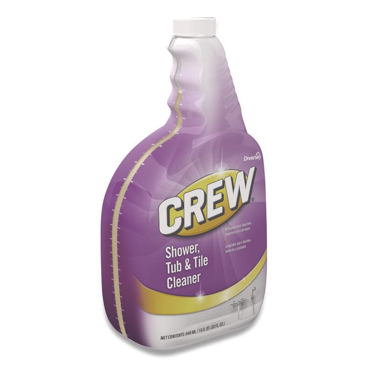 DIVERSEY Crew Shower, Tub and Tile Cleaner, Liquid, 32 oz, 4/Carton (DVOCBD540281) thumbnail 3