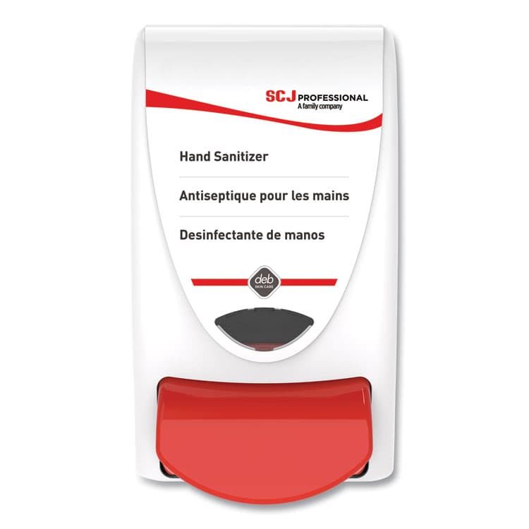 SC JOHNSON Hand Sanitizer Dispenser, 1L, 4.92 x 4.6 x 9.25, White (SJNSAN1LDSEA)