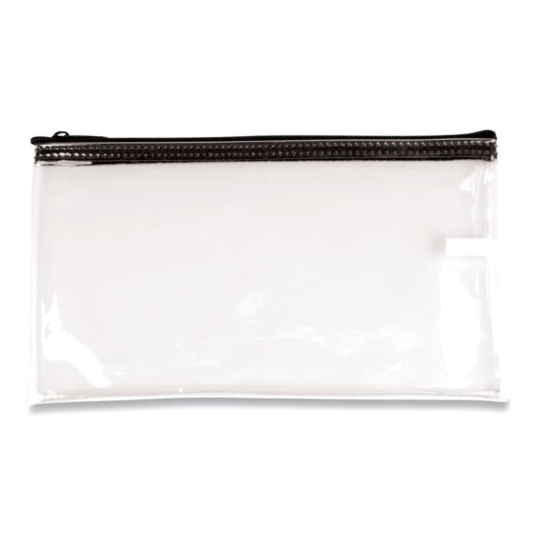 CONTROLTEK Multipurpose Zipper Bag, Polyvinyl Chloride (PVC), 11" x 6", Clear (CNK530977)